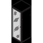 Schroff - Tür/Bedientableau (Schaltschrank) Tür, verglast 20117771