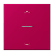 Jung - Abdeckung/Bedienelement für Installationsschalterprogramme Wippe mit Lichtleiter LC 101 KO5P 230 rouge rubia