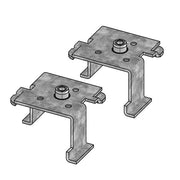 LTS Licht&Leuchten - Mechanisches Zubehör/Ersatzteile für Leuchten Drehriegel (VE2) LK-T-Z 060/ST-E 115