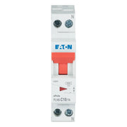 Eaton - Leitungsschutzschalter Leitungsschutzschalter PLN6-C10/1N-DE 10A, 1p+N,Steckkl. C − 12 Stück