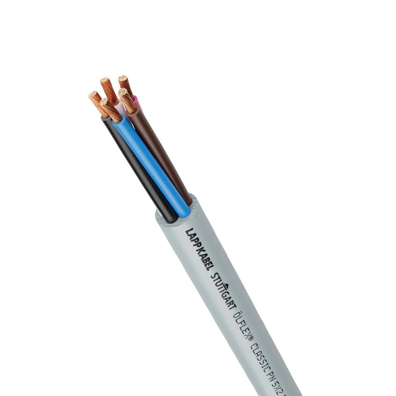 Lapp Kabel&Leitung - Energiekabel < 1 kV, für ortsveränderlichen Einsatz ÖLFLEX CLASSIC PN 3X2,5 1120835