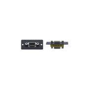 Kramer - Kommunikationstechnik-Adapter Wall-Plate Einsatz WX-2F(B) schwarz