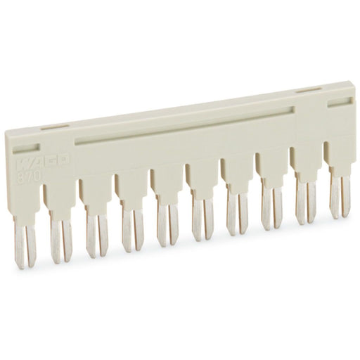 WAGO - Querverbinder/Brücker für Reihenklemme Kammbrücker 870-410 10-fach, lgr − 25 Stück