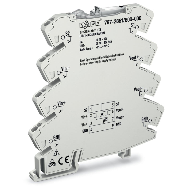 WAGO - Stromüberwachungsgerät Elektron. Schutzschalter 787-2861/600-000 DC 24 V