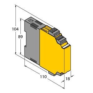 Turck - Trennschaltverstärker IM1-22EX-R/24VDC