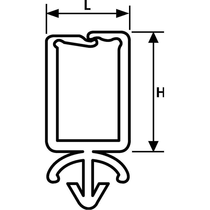 HellermannTyton - Befestigungsschelle für Kabel/Rohre Kabelhalter WPC15 PA66 NA 500 natur − 500 Stück