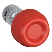 ABB Stotz S&J - Drucktaster, Komplettgerät Robusttaster CP6-10R-20 rot 2 Schließer