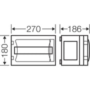 Hensel - Installationskleinverteiler Automatengehäuse FP 1101 12TE