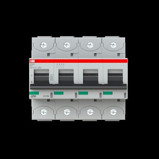 ABB Stotz S&J - Leitungsschutzschalter Sicherungsautomat S804C-C16 25kA 16A C 4p