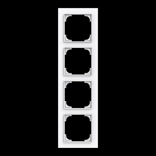 Busch-Jaeger - Abdeckrahmen Abdeckrahmen 4-fach 1724-44G  − 1 Stück
