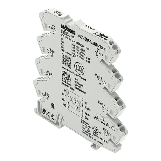 WAGO - Stromüberwachungsgerät Elektron. Schutzschalter 787-3861/200-1000 1-kanalig, DC 24 V