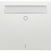 Peha - Abdeckung/Bedienelement für Installationsschalterprogramme Wippe 2pol., reinweiß D 11.542.02 NA m. Beschriftungsfeld