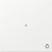 Gira - Abdeckung/Bedienelement für Installationsschalterprogramme Wippe Kontrollf. + Symb. 367470 Licht Reinweiß