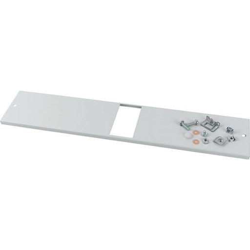 Eaton - Abdeckung/Blende/Beschriftungsleiste (Schaltschrank) Frontblende +Einbausatz 3p XMN130404C NZM1 horizontal grau