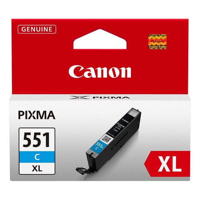 Canon - Verbrauchsmaterial für Telefax/Drucker/MFC Tintenpatrone CLI-551C XL cyan