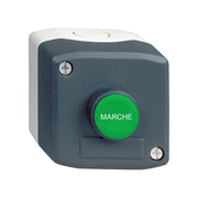 Schneider Electric - Befehls- und Meldegeräte-Kombination im Gehäuse Gehäuse m.Taster XALD104 fl gn 1S (EIN)