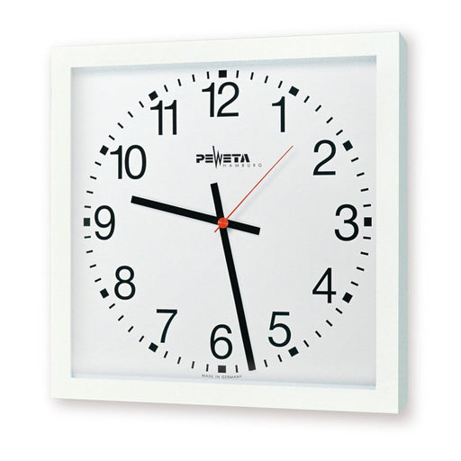 Peweta - Uhr Funkuhr 51.370.411 innen,1,5V,400x400mm