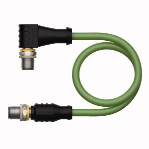 Turck - Rundsteckverbinder, feldkonfektionierbar (Industriesteckverbinder) Verbindungsleitung WSSD-RSSD-4422-10M − 1 Stück