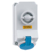 Bals Elektrotech - CEE-Steckdose abschaltbar, abgesichert (IEC 60309) Wandsteckdose abschaltbar 16058 verriegelt 16A 4p 2