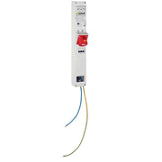GSAB Elektrotechnik - CEE-Steckdosen-Kombination (IEC 60309) Systemleiste 99.00.023-Z CEE32 Zähler vorber