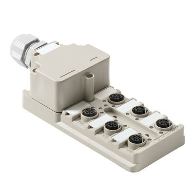 Weidmüller - Passiver Sensor-/Aktor-Verteiler (ohne Leitung) Sensor-/Aktor-Verteiler SAI-6-M 5P M12 ECO Komplett-Modul