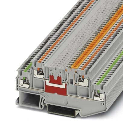 Phoenix Contact - Trenn- und Messtrenn-Reihenklemme Messertrennklemme PTT 1,5/S-L/MT 0,14-1,5qmm, 9A,400V − 50 Stück