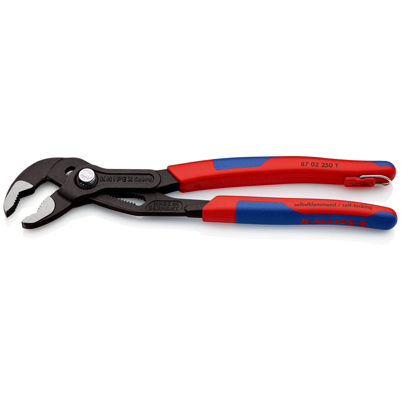 Knipex - Wasserpumpenzange Cobra-Wasserpu.-Zange 87 02 250 T 250mm, mit Bef.-Öse