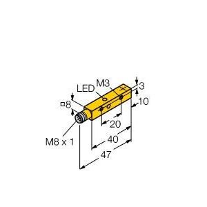 Turck - Induktiver Näherungsschalter Sensor Ni4U-Q8SE-AP6X-V1131 induktiv