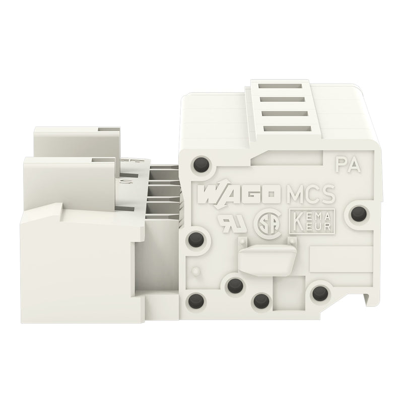 WAGO - Kabelsteckverbinder für Leiterplattensteckverbinder 1-Leiter-Stiftleiste 723-604 CAGECLAMP,2,5mm²,lgr − 50 Stück