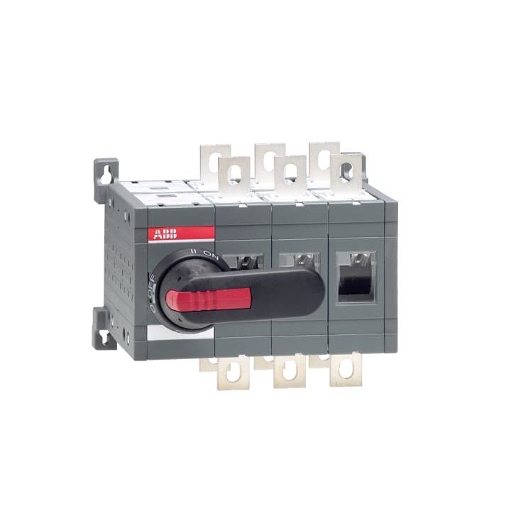 ABB Stotz S&J - Lasttrennschalter Lastumschalter OT400E03CP 0A m. Griff u. Welle