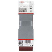 Bosch - Schleifpapier/Schleifvlies PRO X440 Schleifband, 75 x 2608606070 533 mm, 60, 3-tlg
