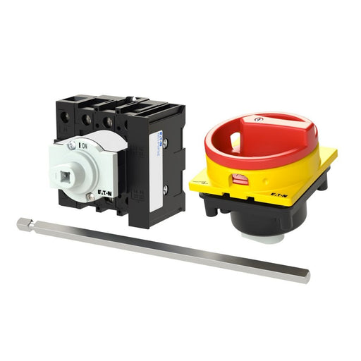 Eaton - Lasttrennschalter Hauptschalter 3polig 25A P1-25/M4/SVB/N/HI11 Not-Aus-Funktion − 1 Stück by Eaton
