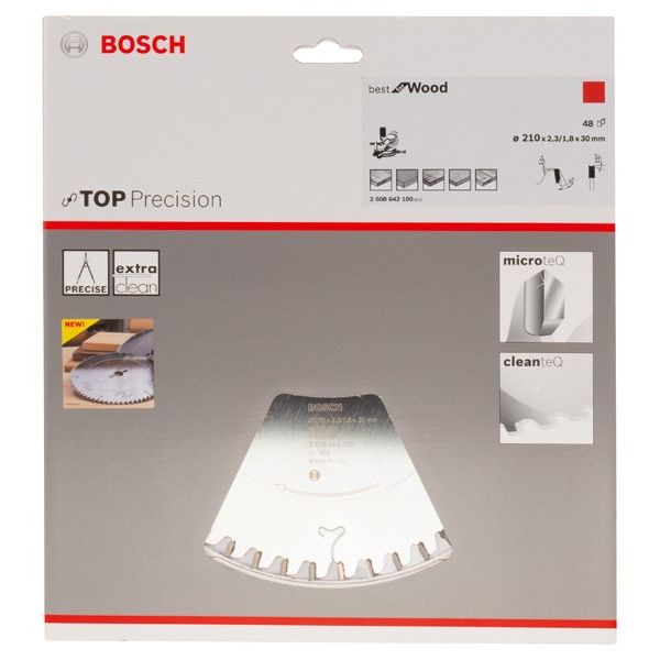Bosch - Kreissägeblatt Top 2608642100 Precision Best for