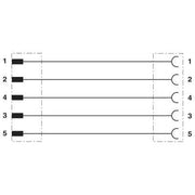 Phoenix Contact - Konfektioniertes Sensor-Aktor-Kabel Sensor-/Aktor-Kabel SAC-5P-M12MS#1694758 − 1 Stück