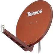 Televes - Satellitenantenne QSD-Line Offset Reflektor S75QSD-Z 75x85cm Ral8012
