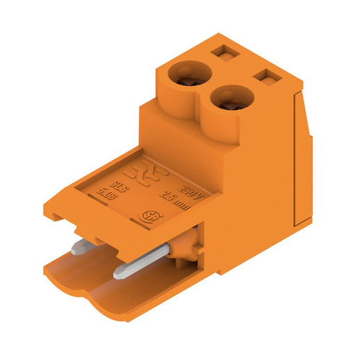 Weidmüller - Kabelsteckverbinder für Leiterplattensteckverbinder LP-Verbinder Raster 5.08 SLS 5.08/2 SN OR − 180 Stück