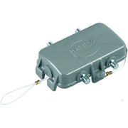 Harting - Schutzkappe für Industriesteckverbinder Abdeckkappe 09300105427 10 B, Metall