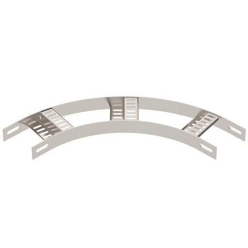 OBO Bettermann - Bogen für Kabelleiter Bogen 90° SLZB L 90 100 A4 mit Z-Sprosse