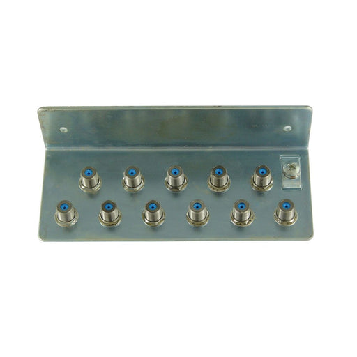 Televes - Zubehör/Ersatzteile für Erdung und Blitzschutz Erdungswinkel 11-fach ERD11N für 11 HF-Kabel − 1 Stück by Televes
