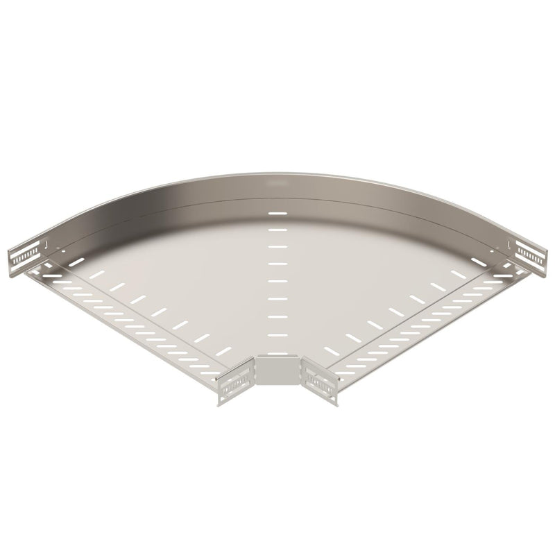 OBO Bettermann - Bogen für Kabelrinne Bogen 90 Grad RB 90 650 A2 60x500, rostfrei