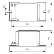 Philips Lighting - Vorschaltgerät BSN 400 L33 TS HEAVY DUTY 230V