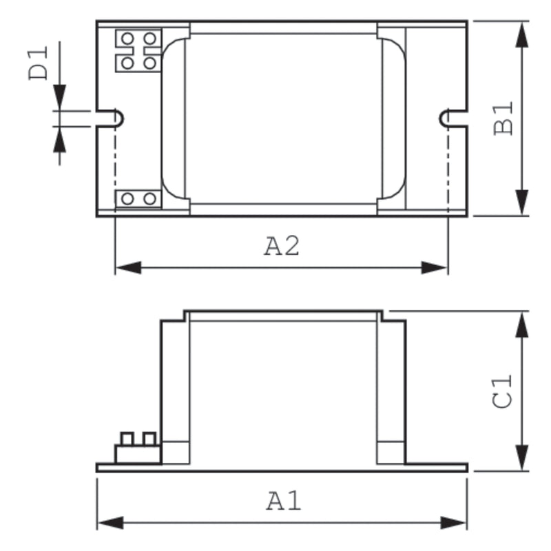 Philips Lighting - Vorschaltgerät BSN 400 L33 TS HEAVY DUTY 230V