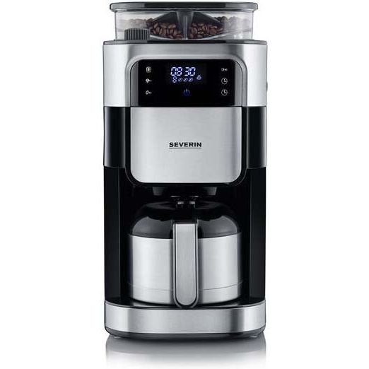Severin - Kaffeeautomat m.Mahlwerk KA 4814 sw-eds-geb Thermo