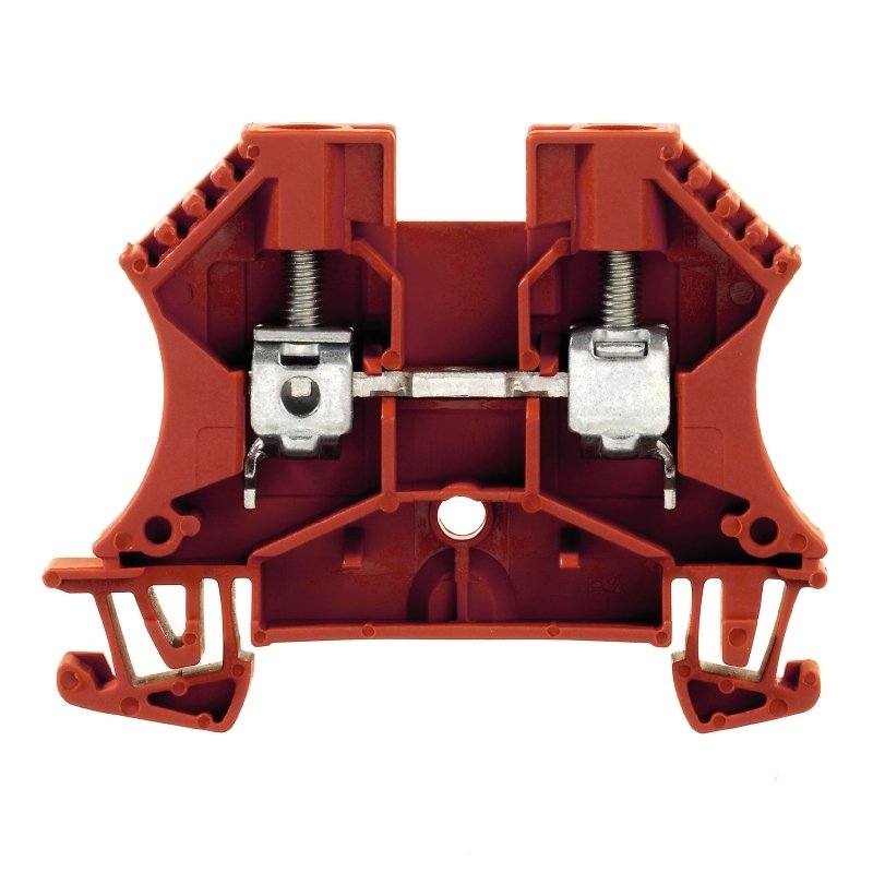 Weidmüller - Durchgangs-Reihenklemme Klemme WDU 6 RT Schraubanschl.,6mm² − 100 Stück
