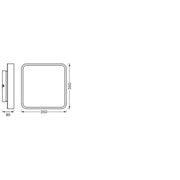 Ledvance - Decken-/Wandleuchte LED-Leuchte SMART+#4058075572850 WiFi