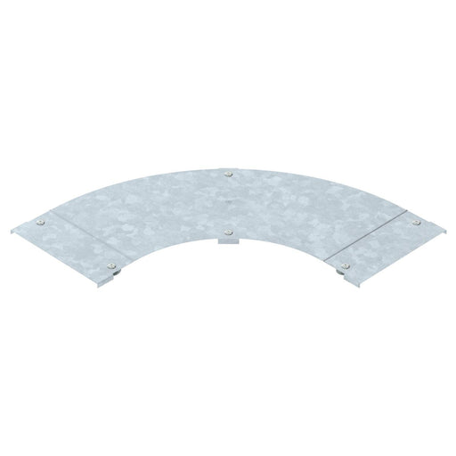 OBO Bettermann - Deckel Bogen für Kabeltragsystem Deckel LBD 90 300 R3 FT für 90-Grad-Bogen