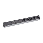 Bachmann - Power distribution unit (PDU) Steckdosenl. 482,6mm(19Z) 800.1265 5xCH T23 3,0m