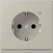 Jung - Steckdose SCHUKO-Steckdose 16A 250V ES 1520-O LNW LED-Orient.licht ws