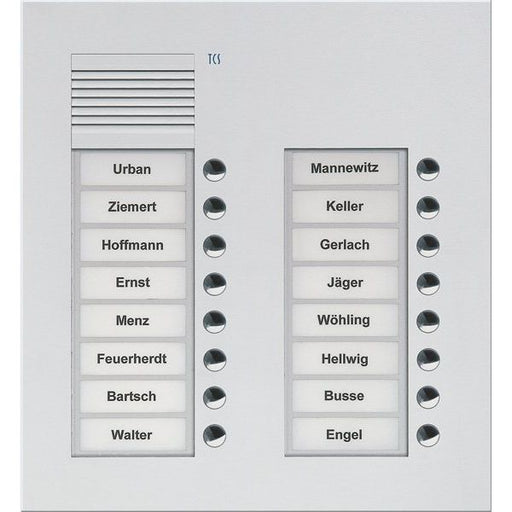 TCS Tür Control - Türstation für Türkommunikation Türsprechstelle PUK16/2-EN − 1 Stück by TCS Tür Control
