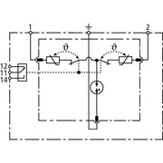 DEHN - Geräteüberspannungsschutz für Energietechnik/Stromversorgung Überspannungsableiter DRM2P255SN1803FM